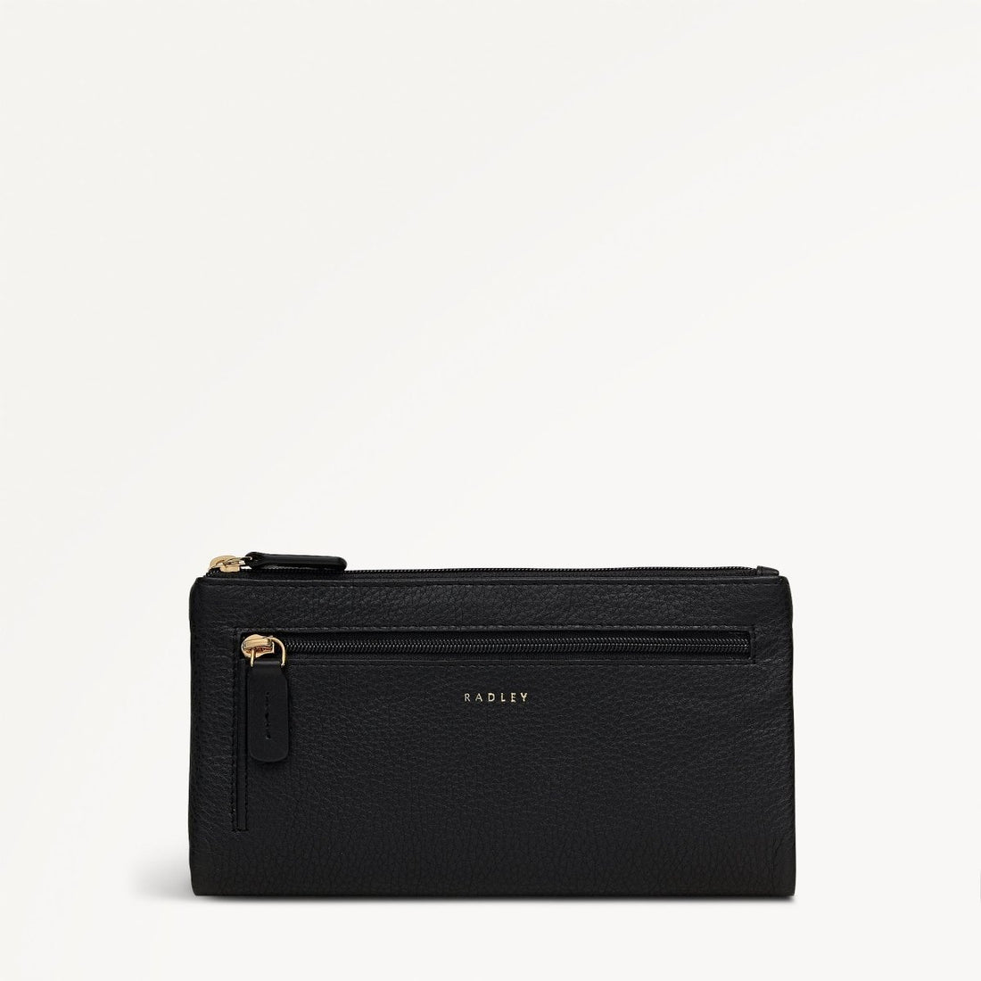 Larkswood Leather Large Bifold Wallet In Black - RUTHERFORD & Co
