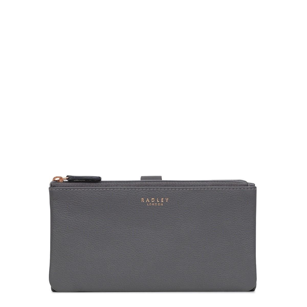 Larkswood Leather Large Bifold Wallet In Charcoal - RUTHERFORD & Co
