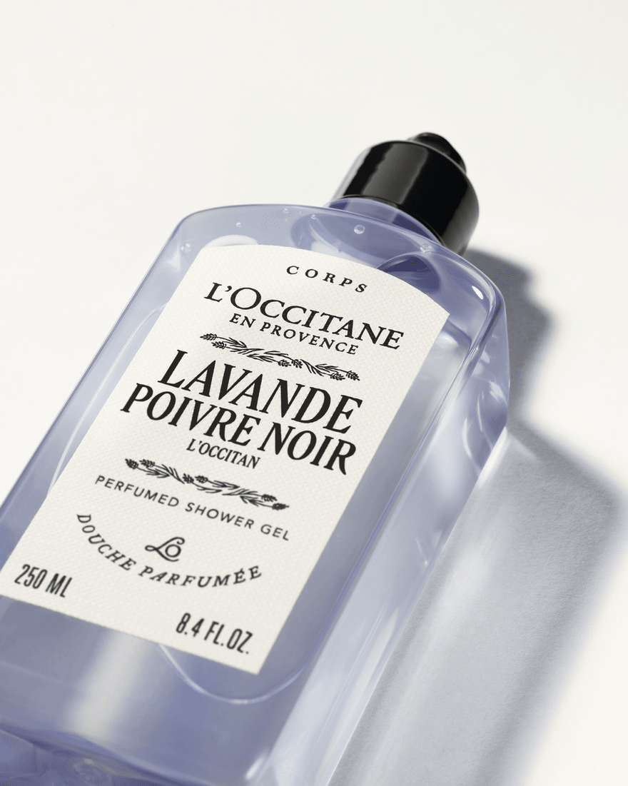 Lavande Poivre Noir (Formerly L'Occitan) Perfumed Shower Gel 250 ml - RUTHERFORD & Co