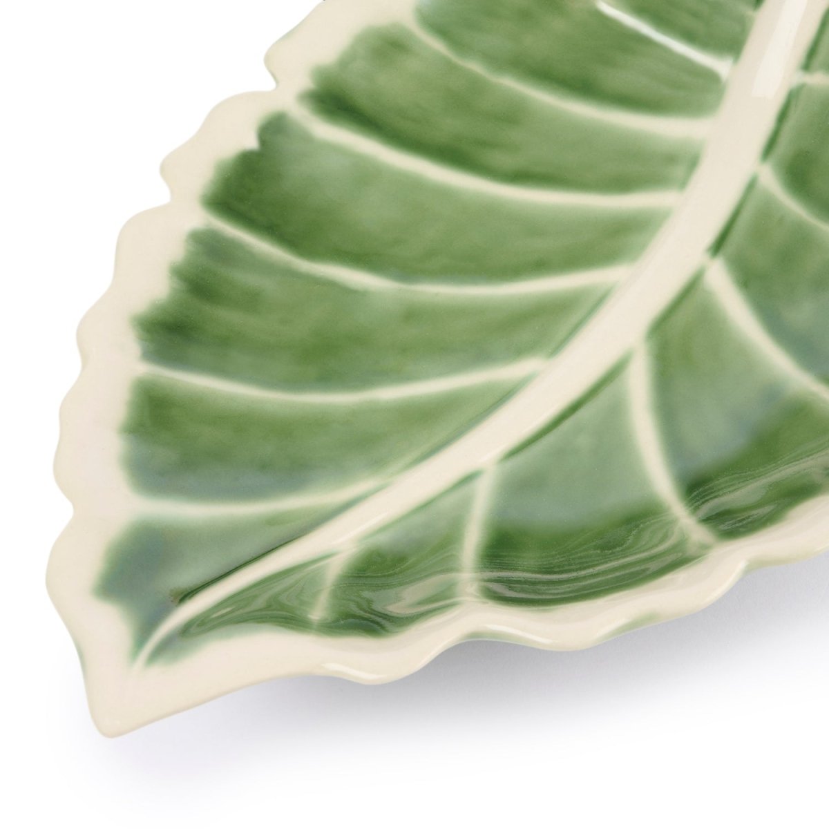 Leaf Stoneware Serving Dish - RUTHERFORD & Co