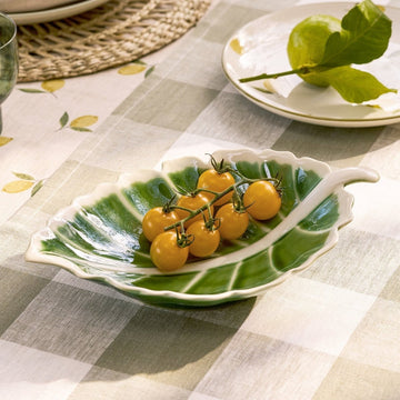 Leaf Stoneware Serving Dish - RUTHERFORD & Co