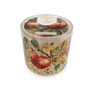 LED Candle - Orchard Apple & Nutmeg - RUTHERFORD & Co