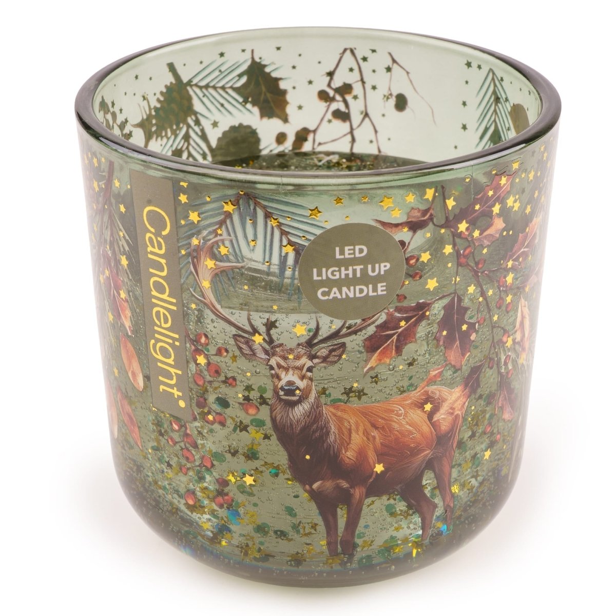 LED Candle - Pine Forest - RUTHERFORD & Co