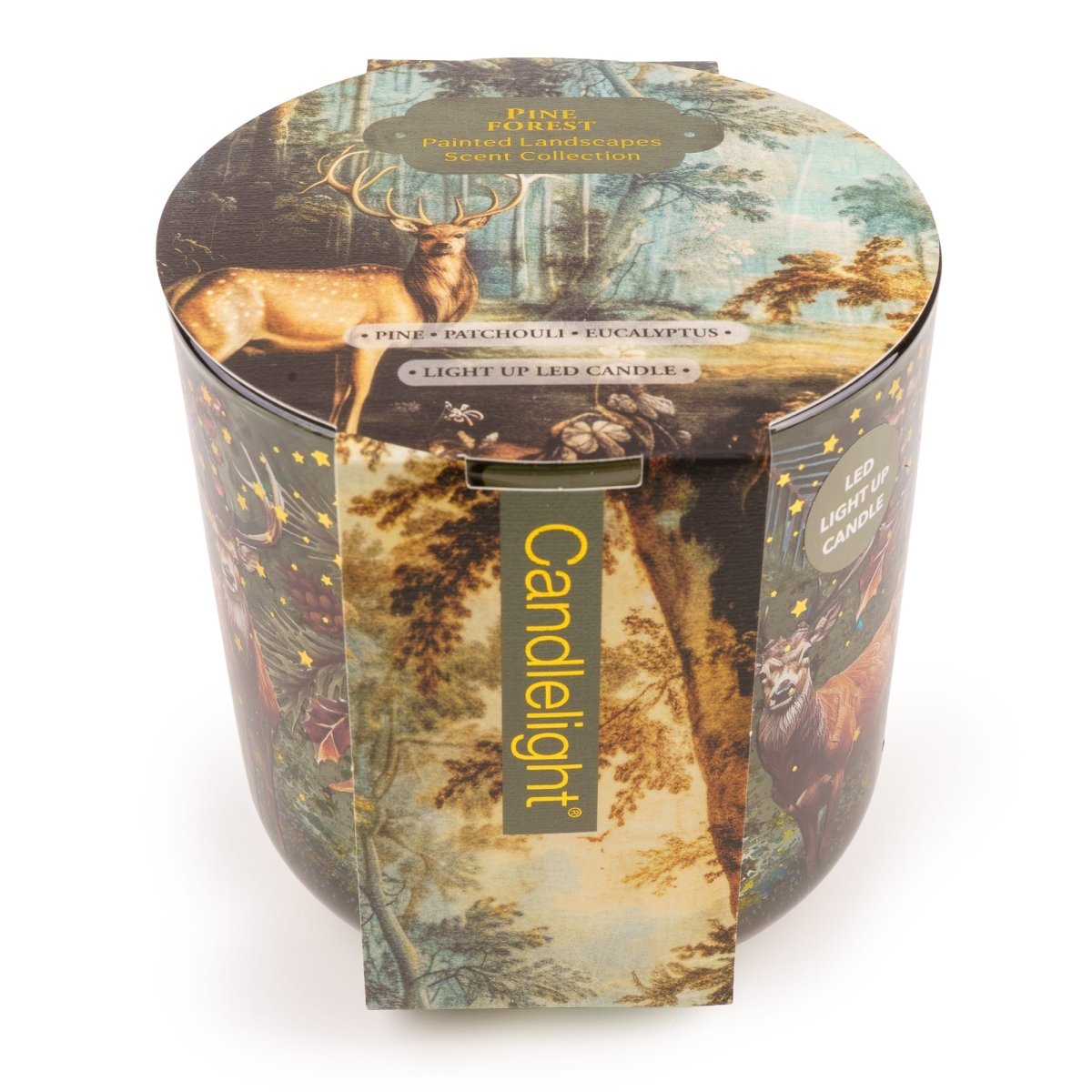 LED Candle - Pine Forest - RUTHERFORD & Co