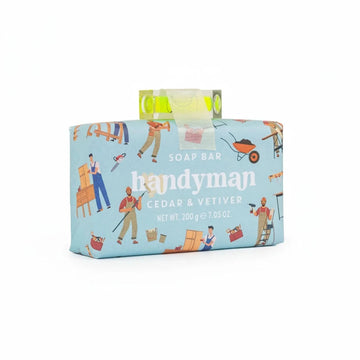 Leisure and Lather Handyman Soap Bar 200g - RUTHERFORD & Co