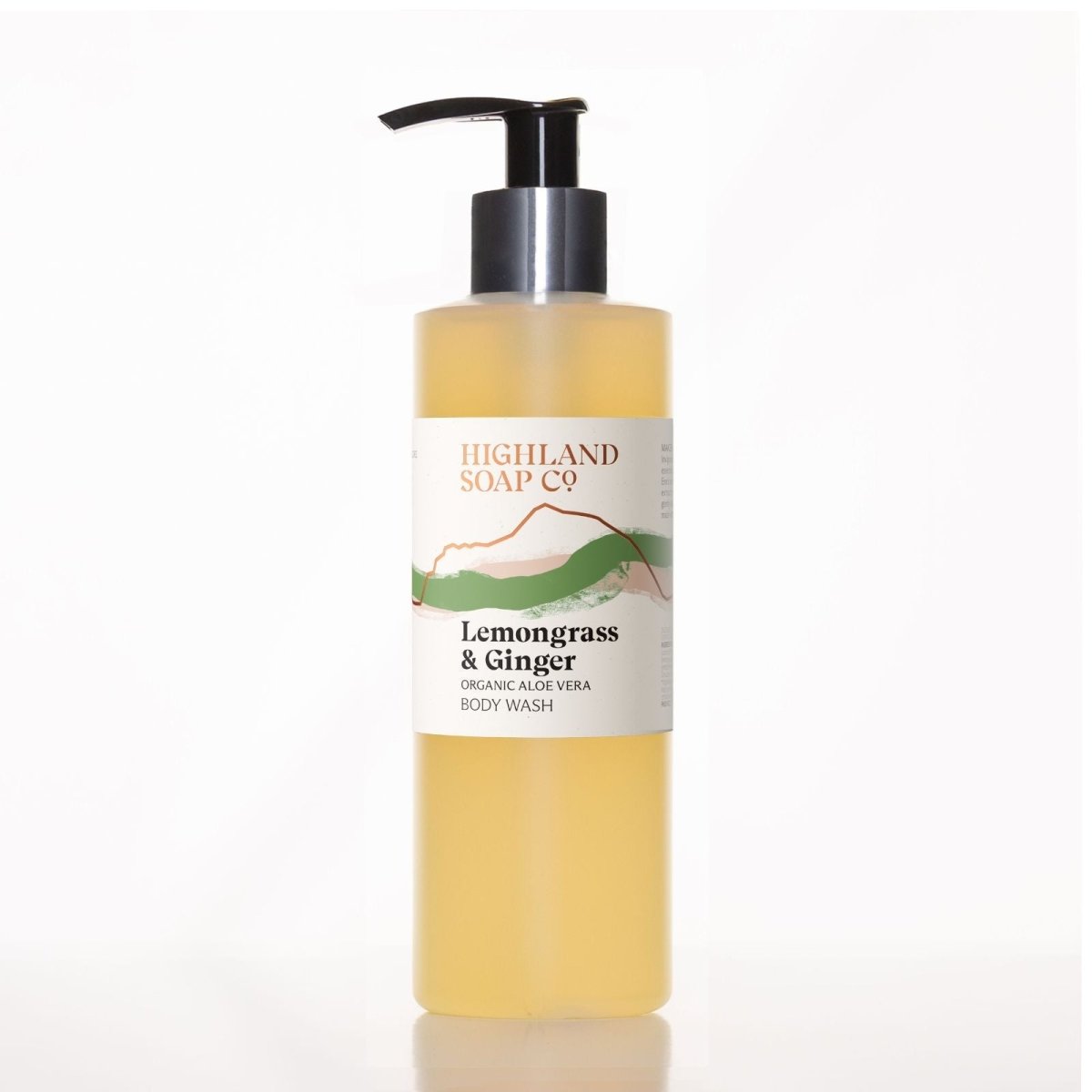 Lemongrass & Ginger Organic Body Wash - 250ml - RUTHERFORD & Co