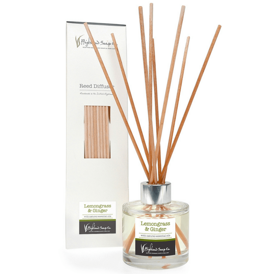 Lemongrass & Ginger Reed Diffuser - 120ml - RUTHERFORD & Co