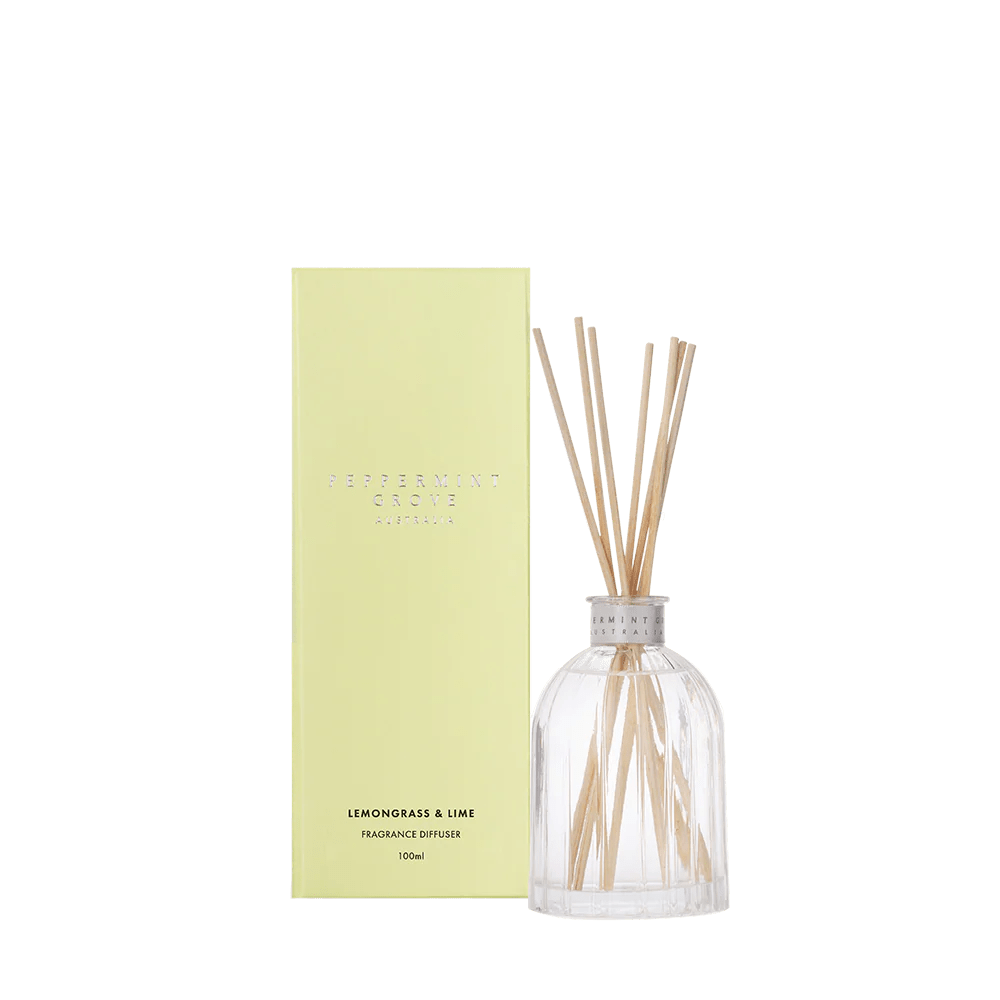 Lemongrass & Lime Fragrance Diffuser 100ml - RUTHERFORD & Co