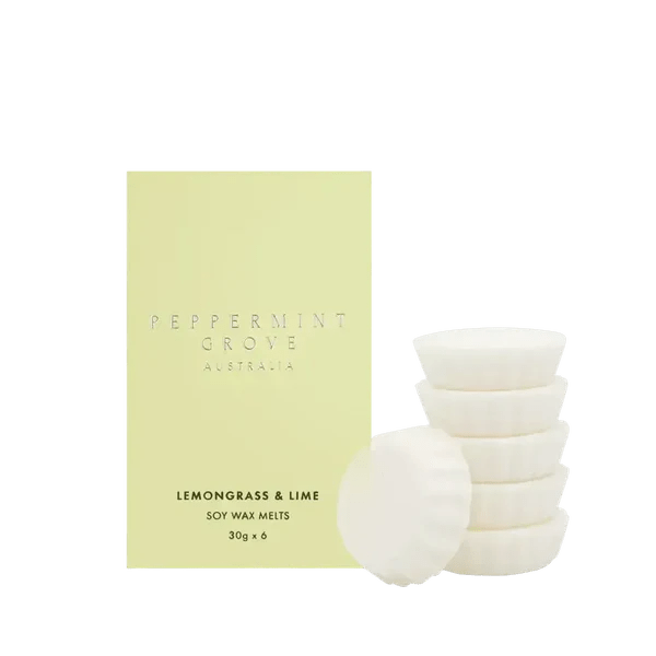Lemongrass & Lime Soy Wax Melts 30g - RUTHERFORD & Co