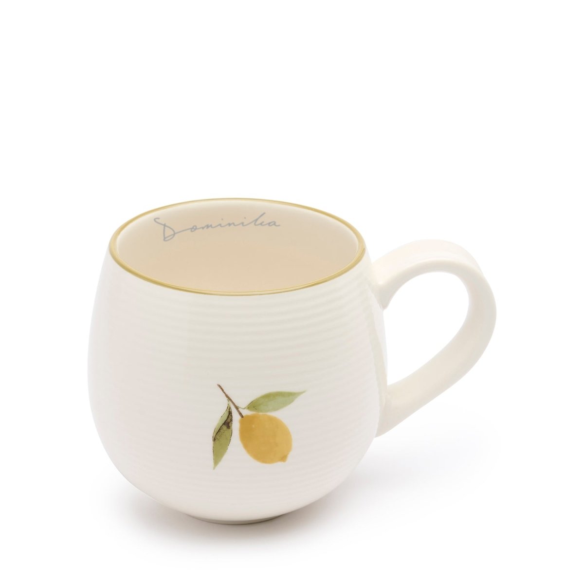 Lemons Stoneware Mug - RUTHERFORD & Co