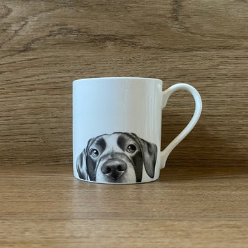 Lenny Labrador Fine Bone China Mug - RUTHERFORD & Co