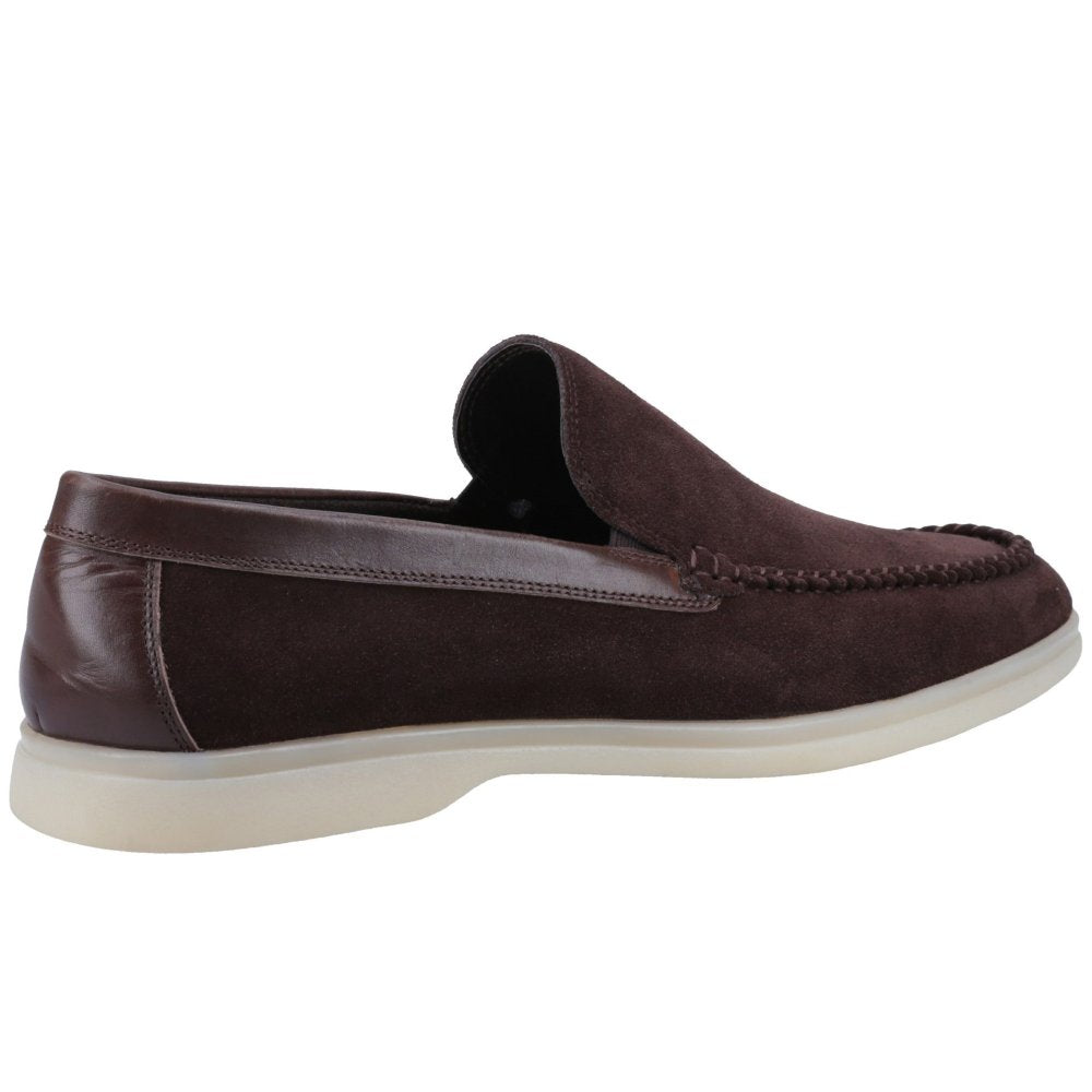 Leon Slip On Brown Shoes - RUTHERFORD & Co