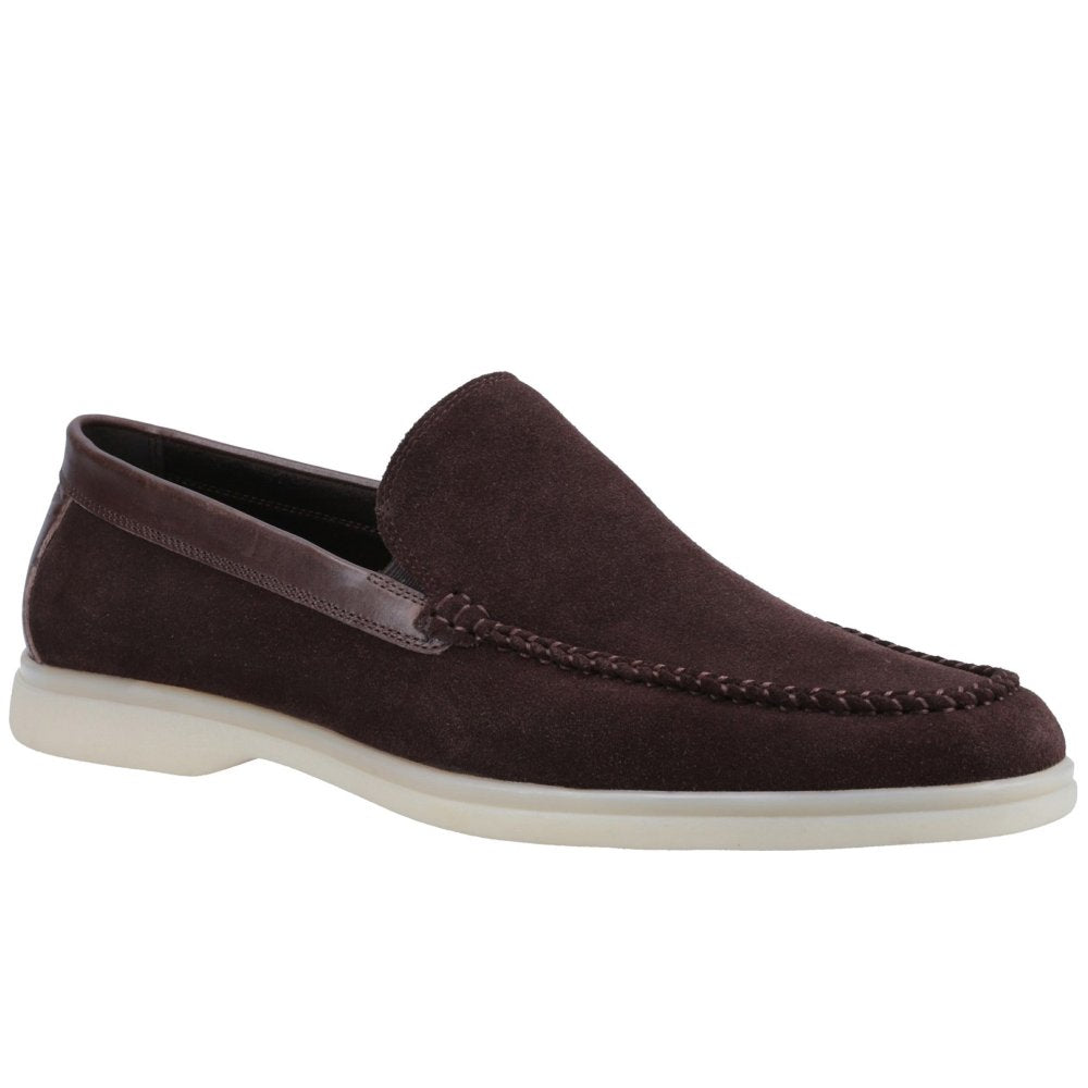 Leon Slip On Brown Shoes - RUTHERFORD & Co