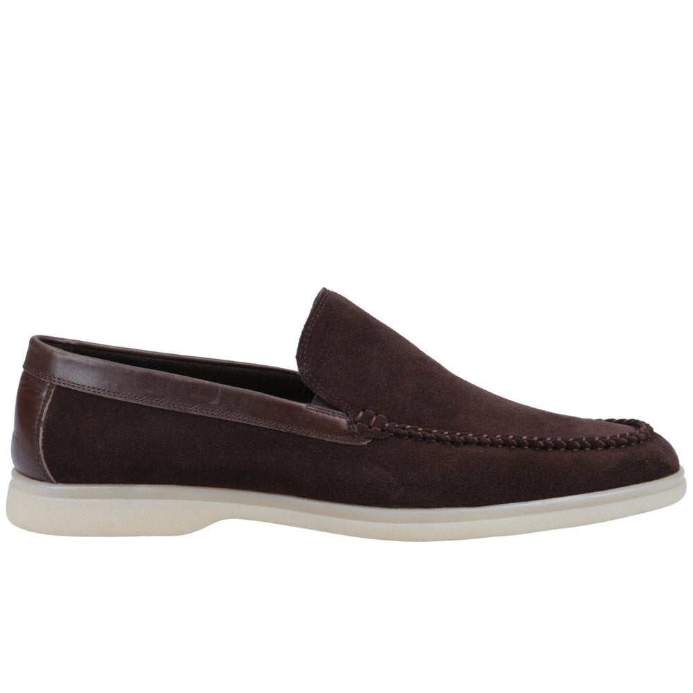 Leon Slip On Brown Shoes - RUTHERFORD & Co