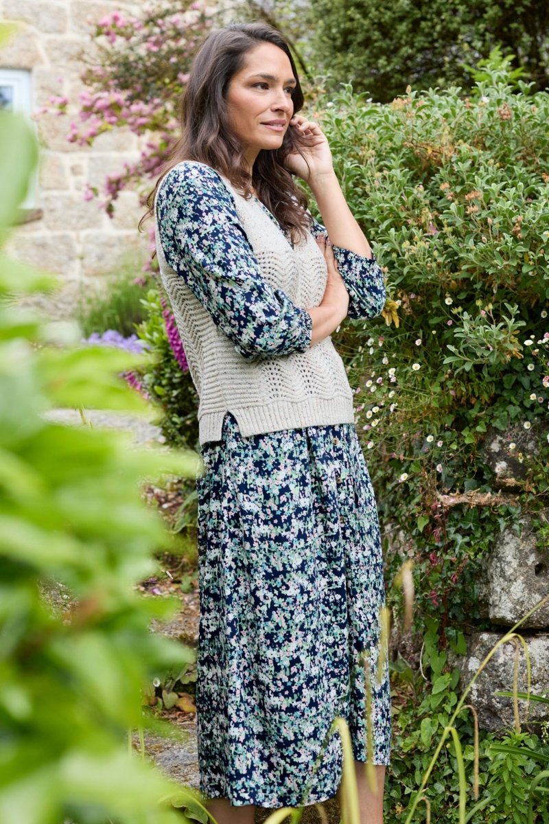 Leoni Ditsy Print Shirt Dress - RUTHERFORD & Co