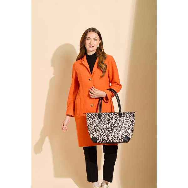 Leopard - Shoreditch Large Tote Bag - RUTHERFORD & Co