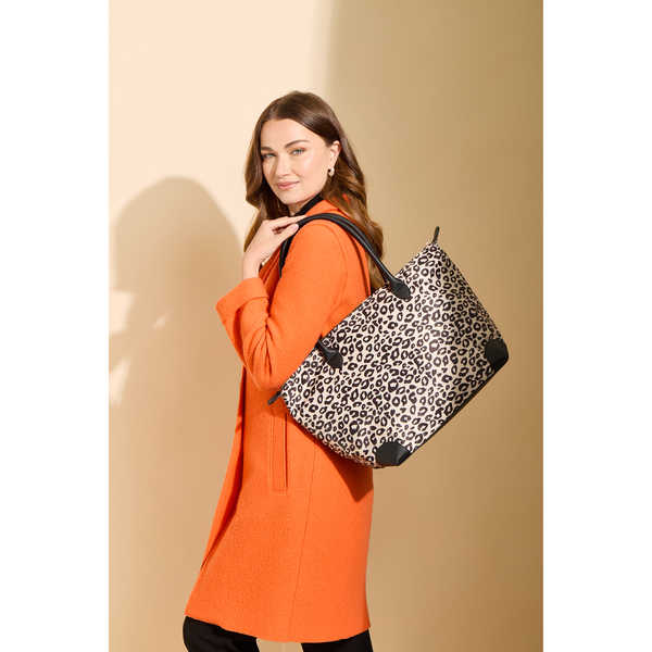 Leopard - Shoreditch Large Tote Bag - RUTHERFORD & Co