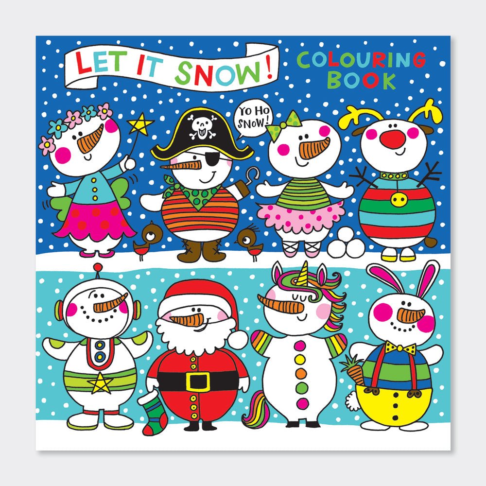 Let It Snow Christmas Colouring Book - RUTHERFORD & Co