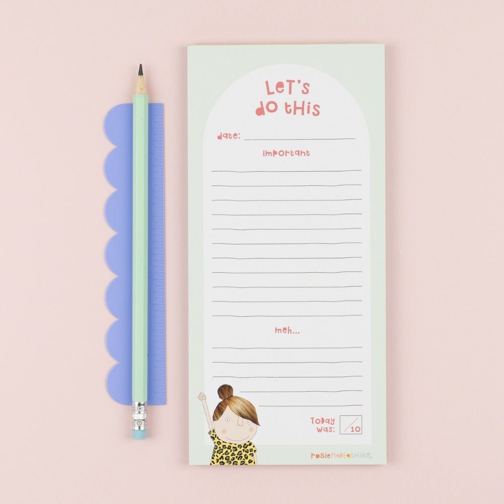 Let’s Do This List Pad - RUTHERFORD & Co