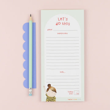 Let’s Do This List Pad - RUTHERFORD & Co