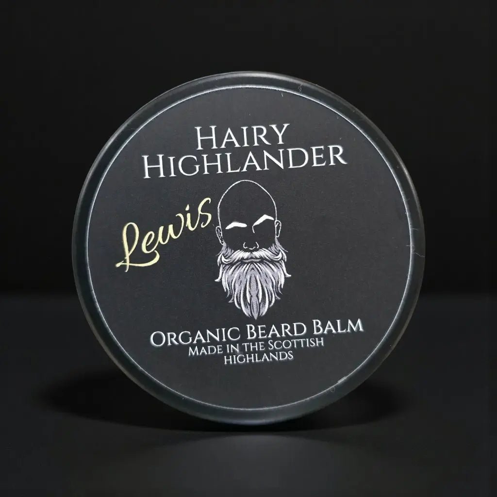 Lewis Organic Beard Balm: Ylang Ylang, Pink Grapefruit, & Bergamot - RUTHERFORD & Co