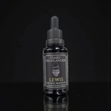 Lewis Organic Beard Oil: Ylang Ylang, Pink Grapefruit, & Bergamot - RUTHERFORD & Co