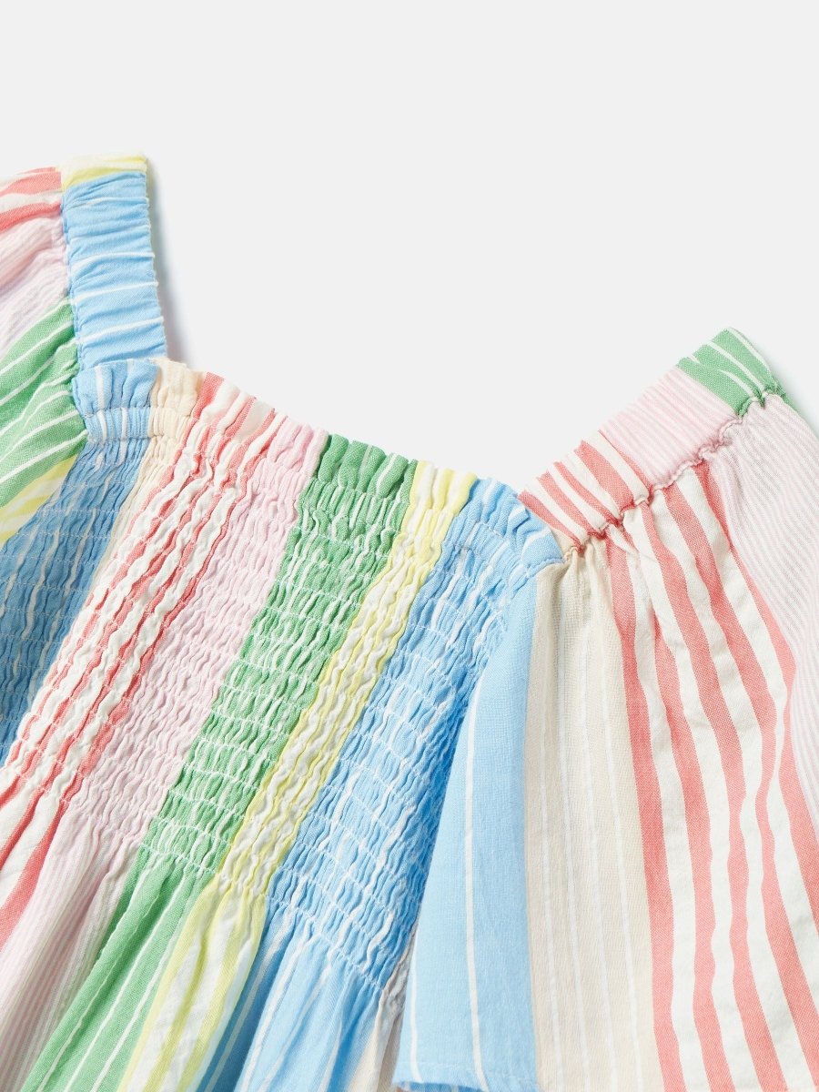 Life's A Picnic Multi Stripe Woven Top - RUTHERFORD & Co