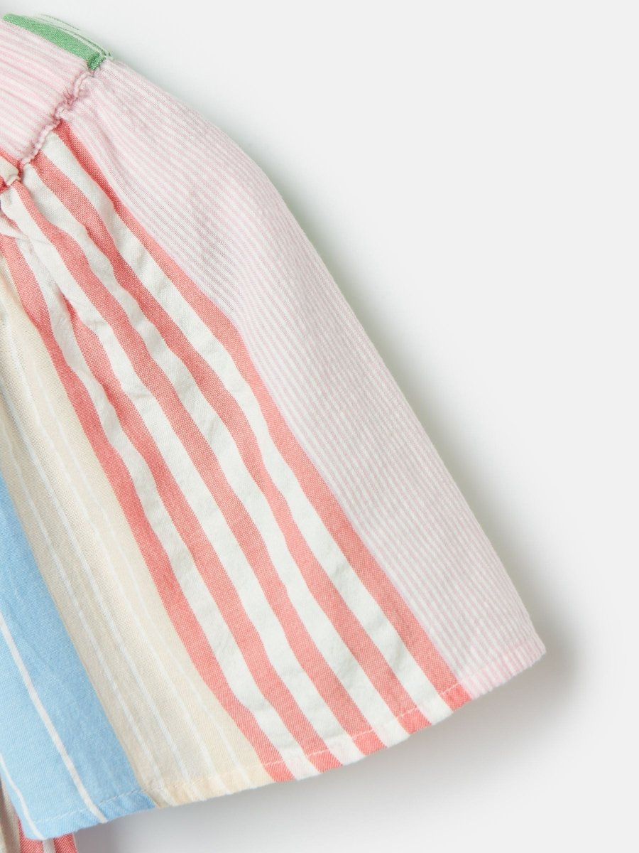 Life's A Picnic Multi Stripe Woven Top - RUTHERFORD & Co
