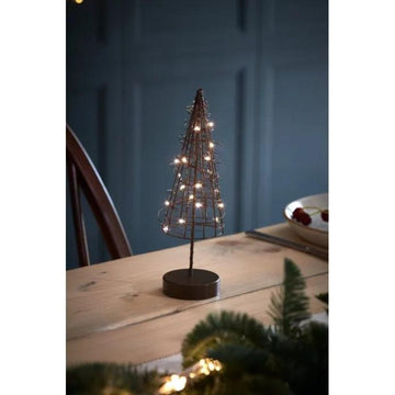 Lightstyle London Table Wire Tree (Brown) - RUTHERFORD & Co