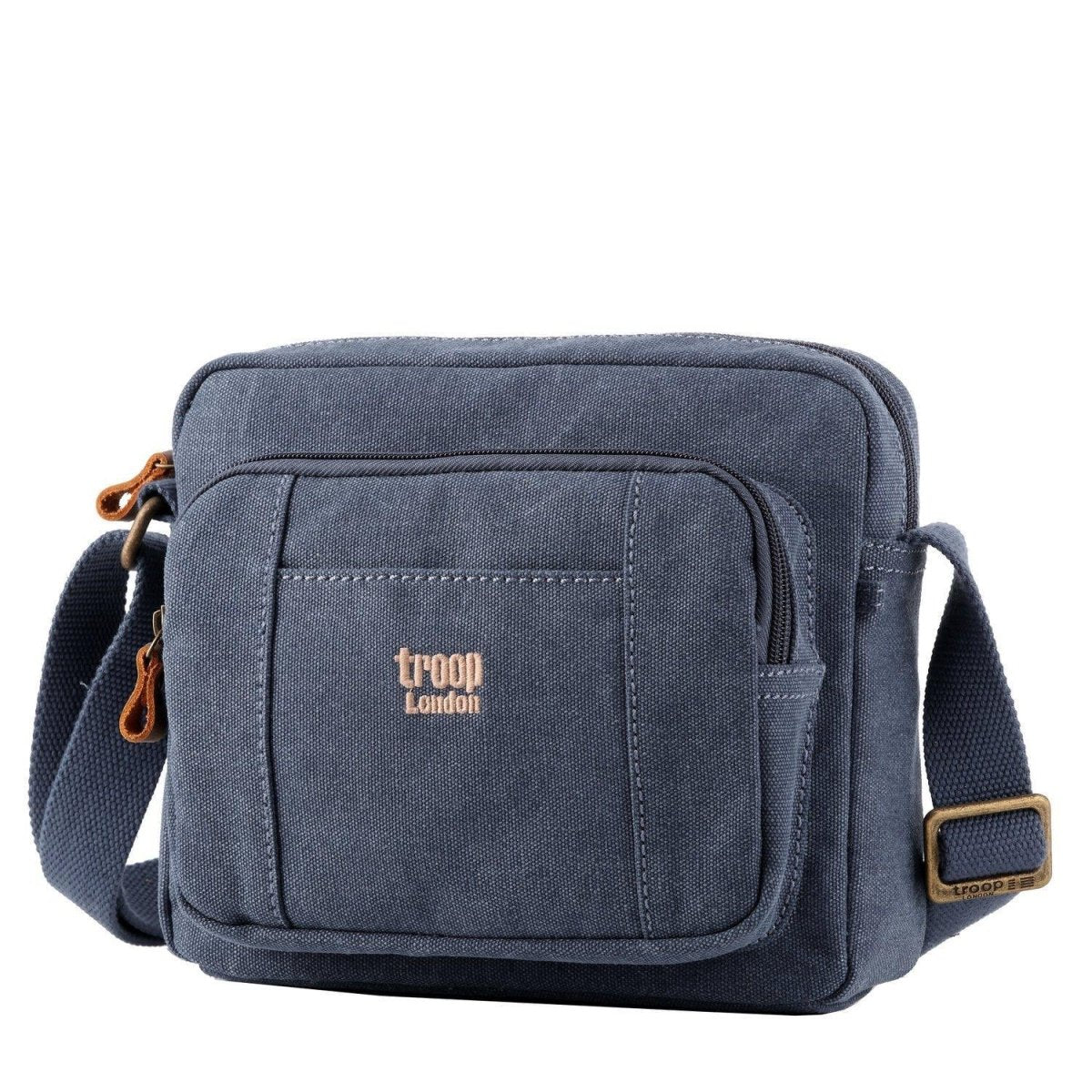 Lightweight Canvas Crossbody Bag | TRP0235 Blue - RUTHERFORD & Co