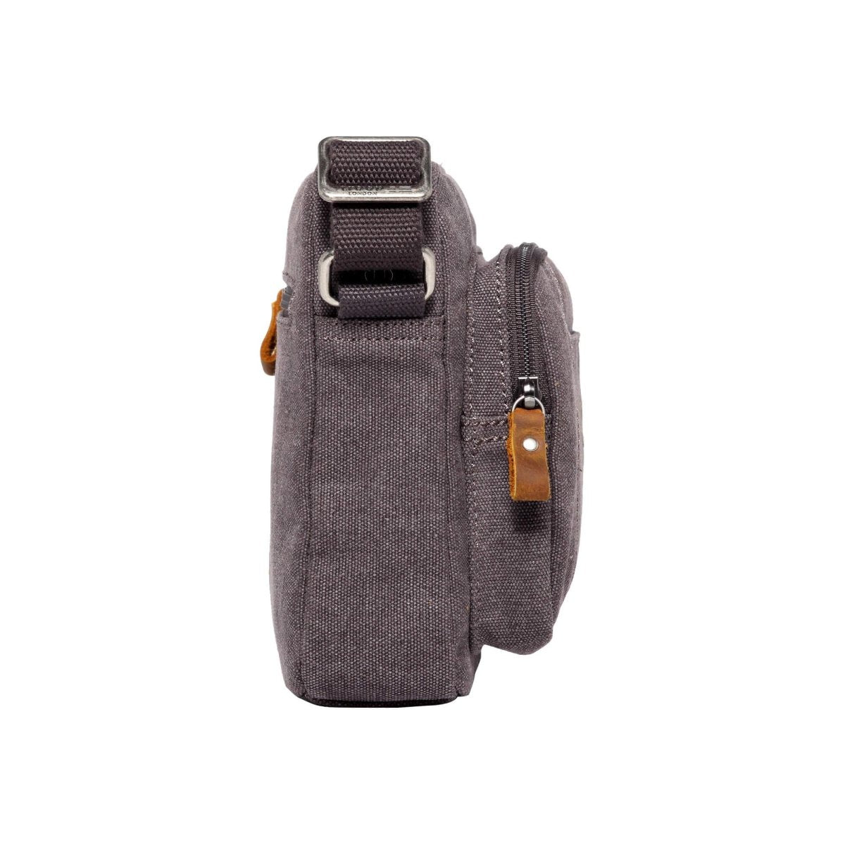 Lightweight Canvas Crossbody Bag | TRP0235 Charcoal - RUTHERFORD & Co