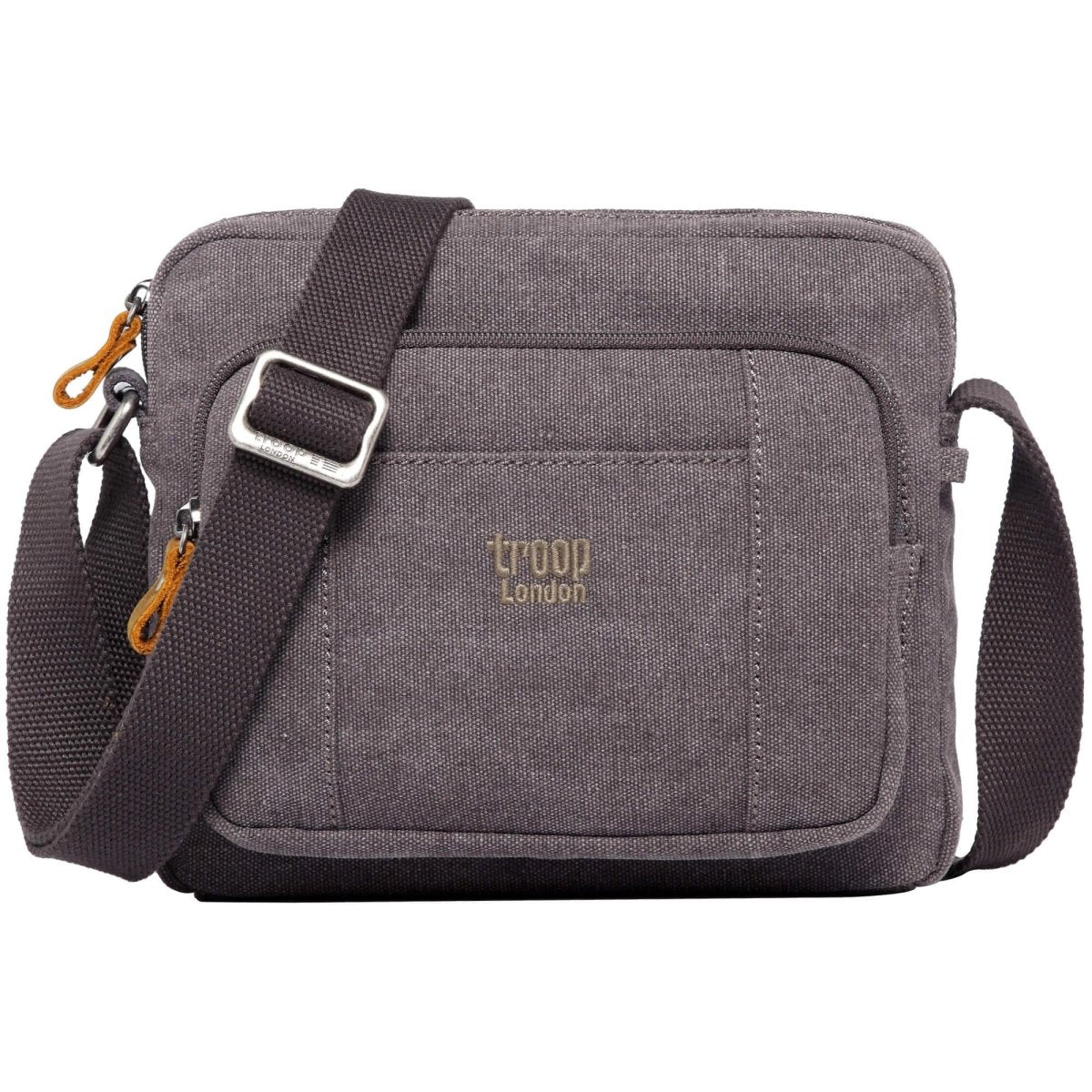 Lightweight Canvas Crossbody Bag | TRP0235 Charcoal - RUTHERFORD & Co