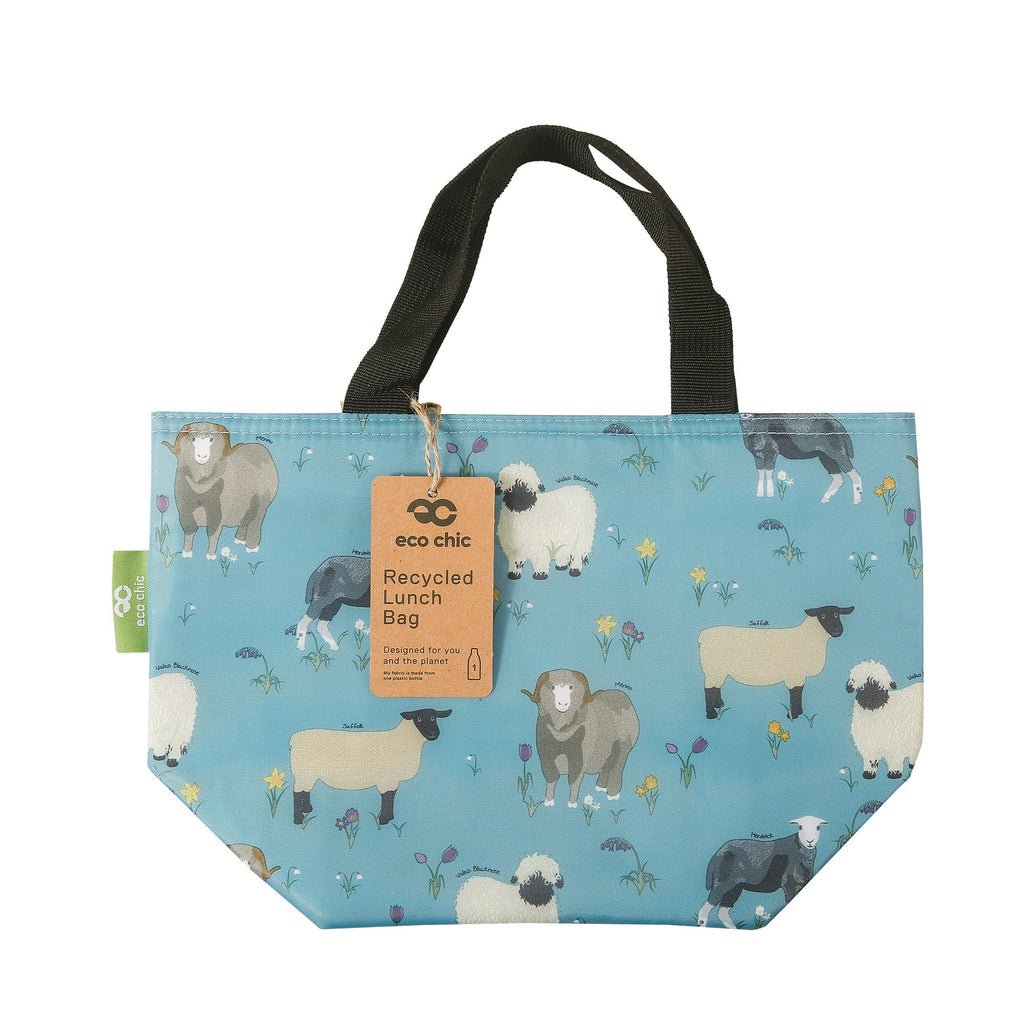 Lightweight Foldable Lunch Bag Sheep Realism - RUTHERFORD & Co