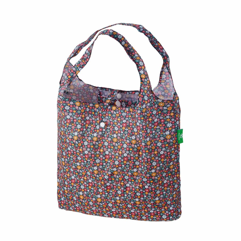 Lightweight Foldable Reusable Shopping Bag Ditsy - RUTHERFORD & Co