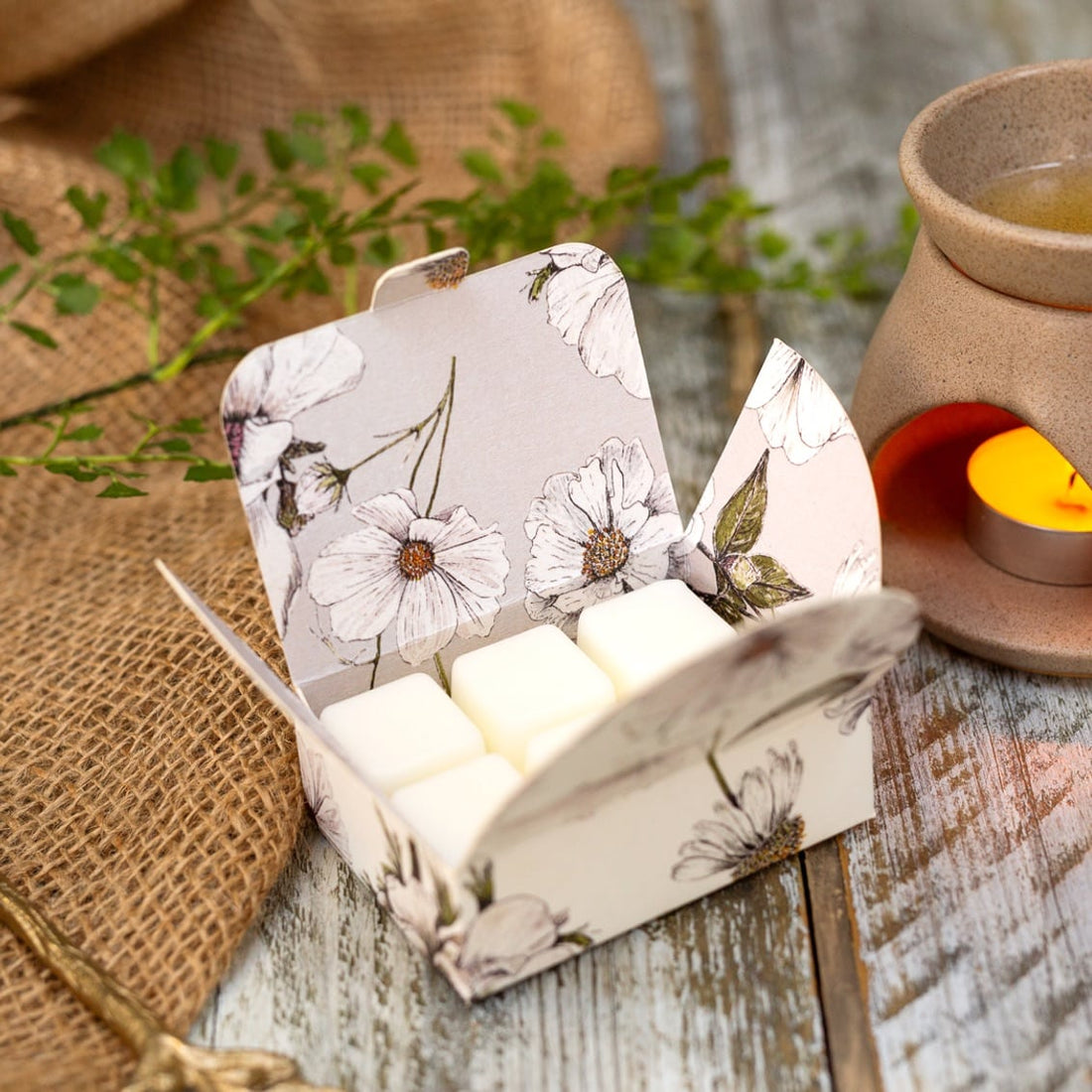 Lime, Basil & Bergamot Soy Wax Melts - RUTHERFORD & Co