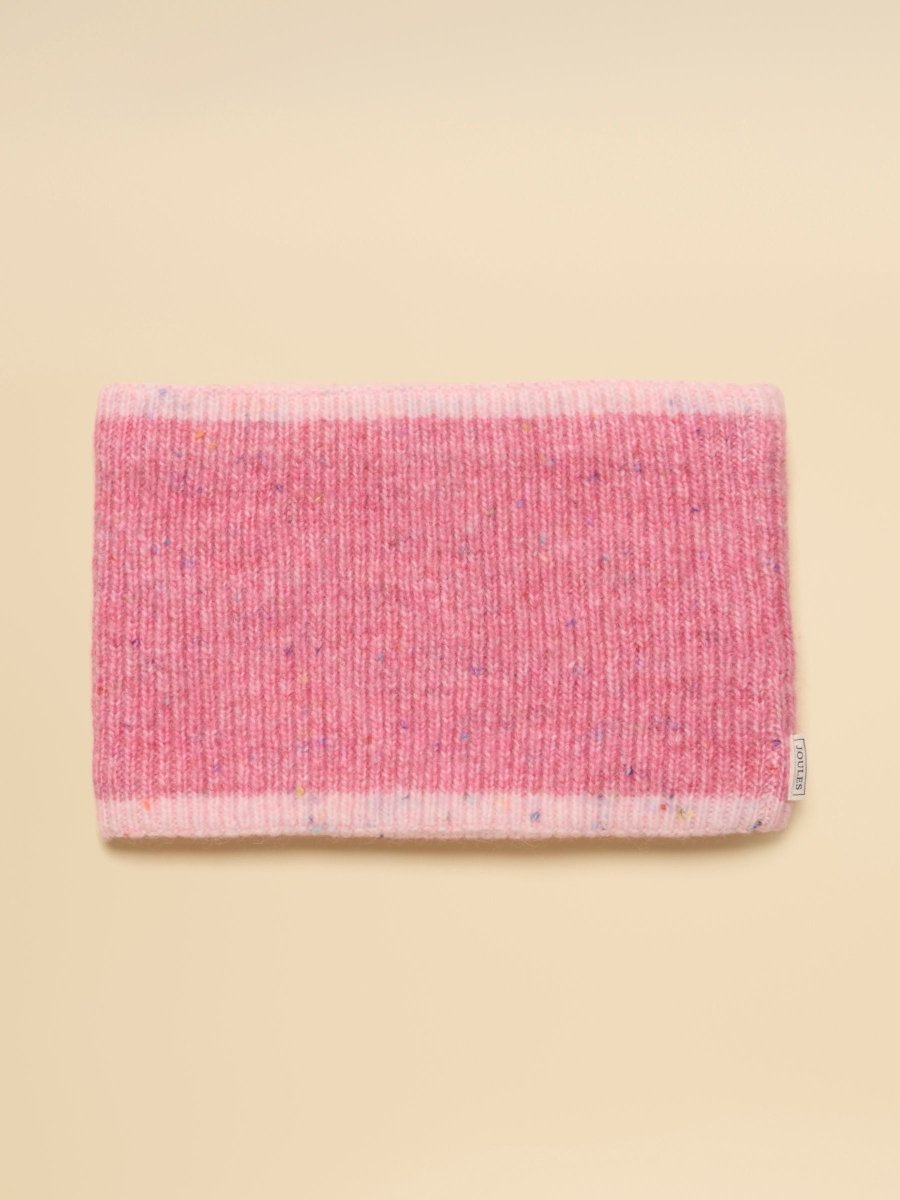 Lined Snood - Pink - RUTHERFORD & Co