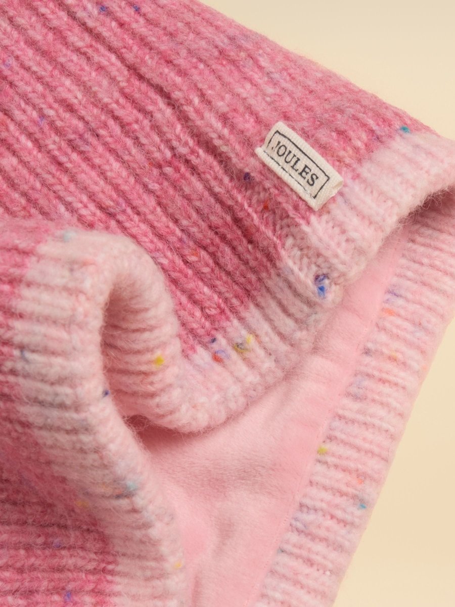 Lined Snood - Pink - RUTHERFORD & Co