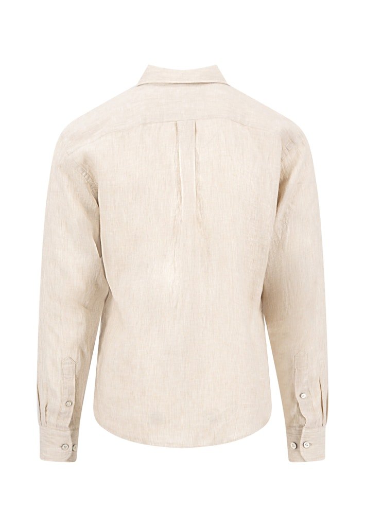 Linen Stripe, B.D., 1/1 Sand - RUTHERFORD & Co