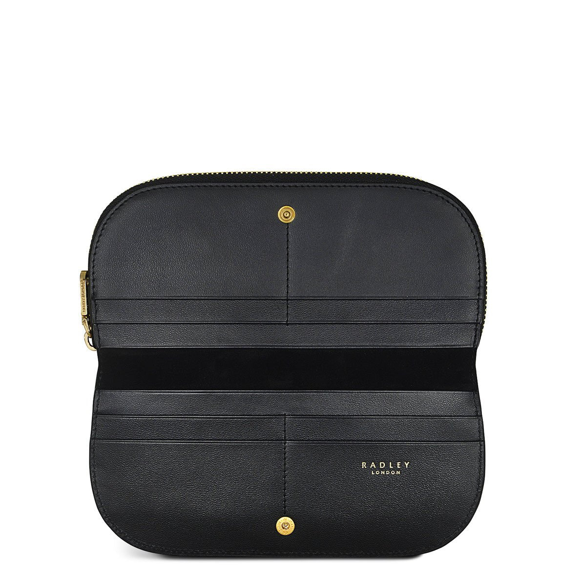 Liverpool Street 2.0 Black Large Bifold Purse - RUTHERFORD & Co