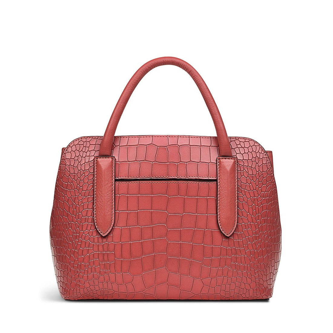 LIVERPOOL STREET 2.0 - FAUX CROC Small Zip - Top Satchel - RUTHERFORD & Co