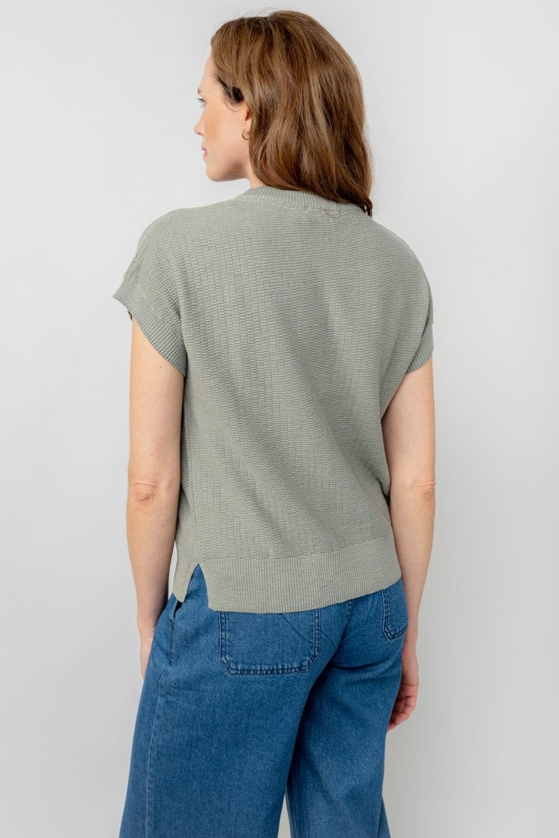 Lola Cotton Knitted Tank Top - RUTHERFORD & Co