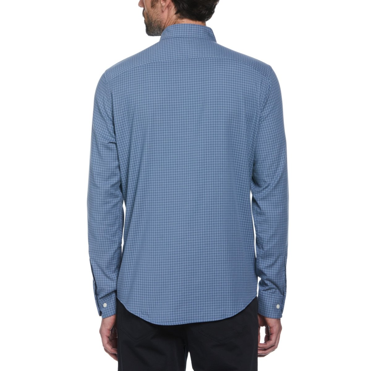 Long Sleeve Gingham Print Shirt - RUTHERFORD & Co
