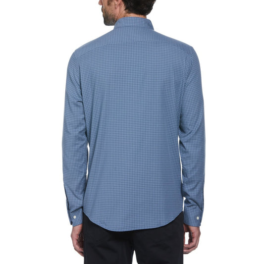 Long Sleeve Gingham Print Shirt - RUTHERFORD & Co