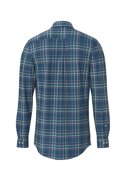 Long Sleeved Check Shirt - RUTHERFORD & Co