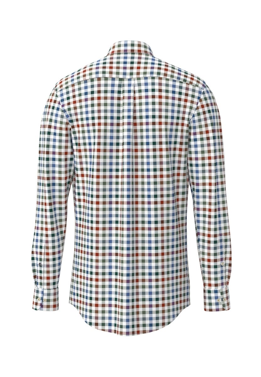 Long Sleeved Check Shirt - RUTHERFORD & Co