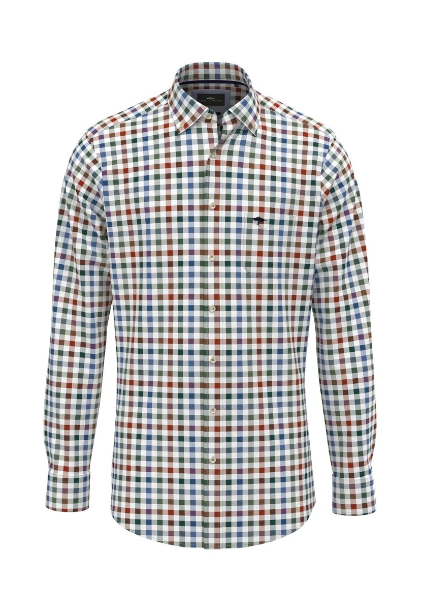 Long Sleeved Check Shirt - RUTHERFORD & Co