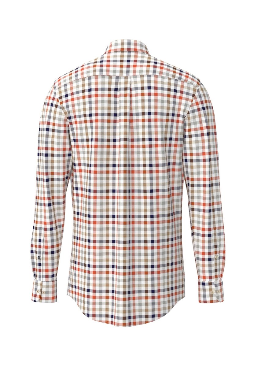 Long Sleeved Check Shirt - RUTHERFORD & Co