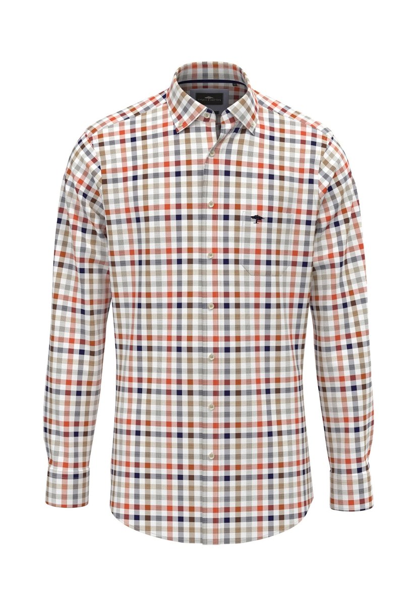 Long Sleeved Check Shirt - RUTHERFORD & Co