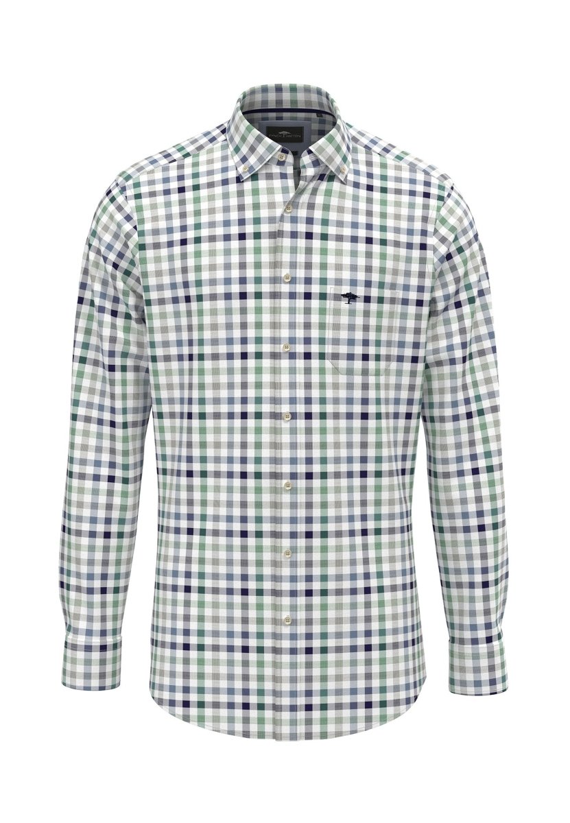 Long Sleeved Check Shirt - RUTHERFORD & Co