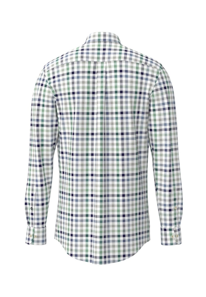 Long Sleeved Check Shirt - RUTHERFORD & Co